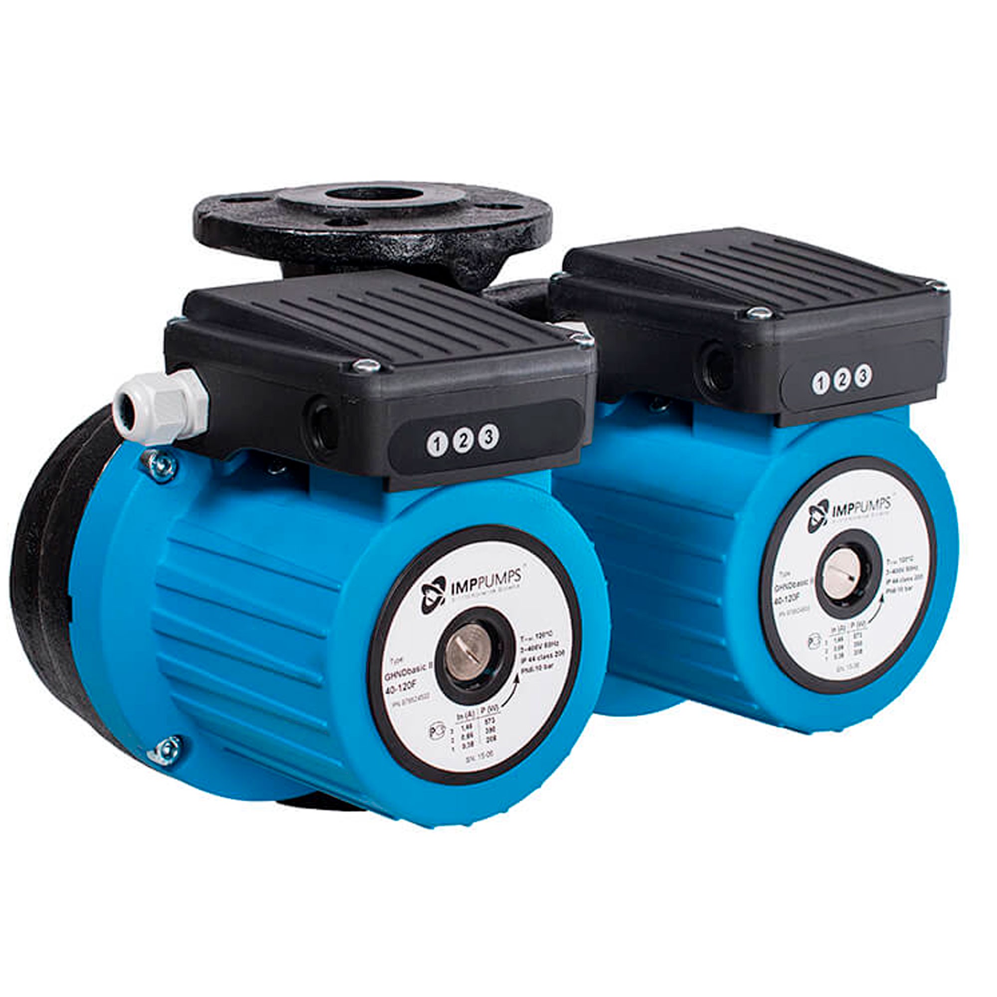 Насос циркуляционный сдвоенный IMP PUMPS GHNMDbasic II 40-120 F 1503004