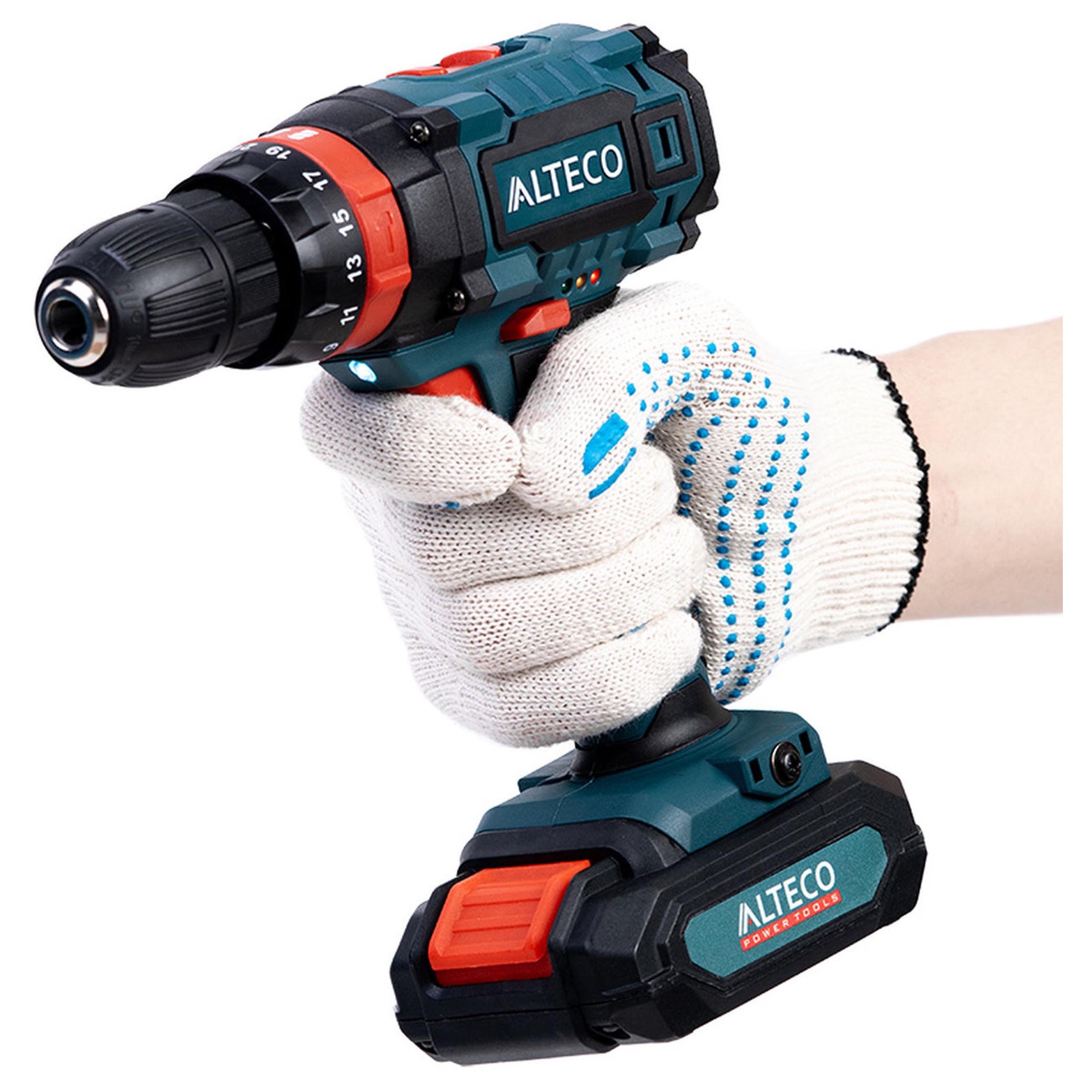 Аккумуляторная ударная дрель-шуруповерт ALTECO CID 2110.1