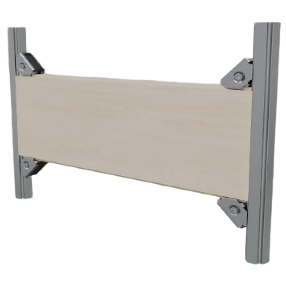 Пластина монтажная HOMMET для крепления дополнительных элементов 580х200 мм 1743844