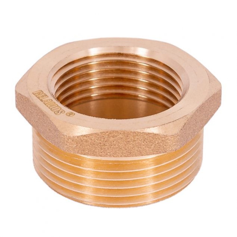Футорка BELAMOS 1 1/4x1 латунь 1-1.25