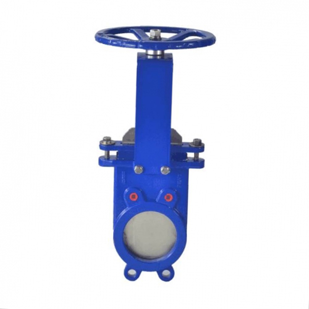 Задвижка шиберная Benarmo чугунная межфланцевая Ду 50 Ру 16 двусторонняя NBR 1725800