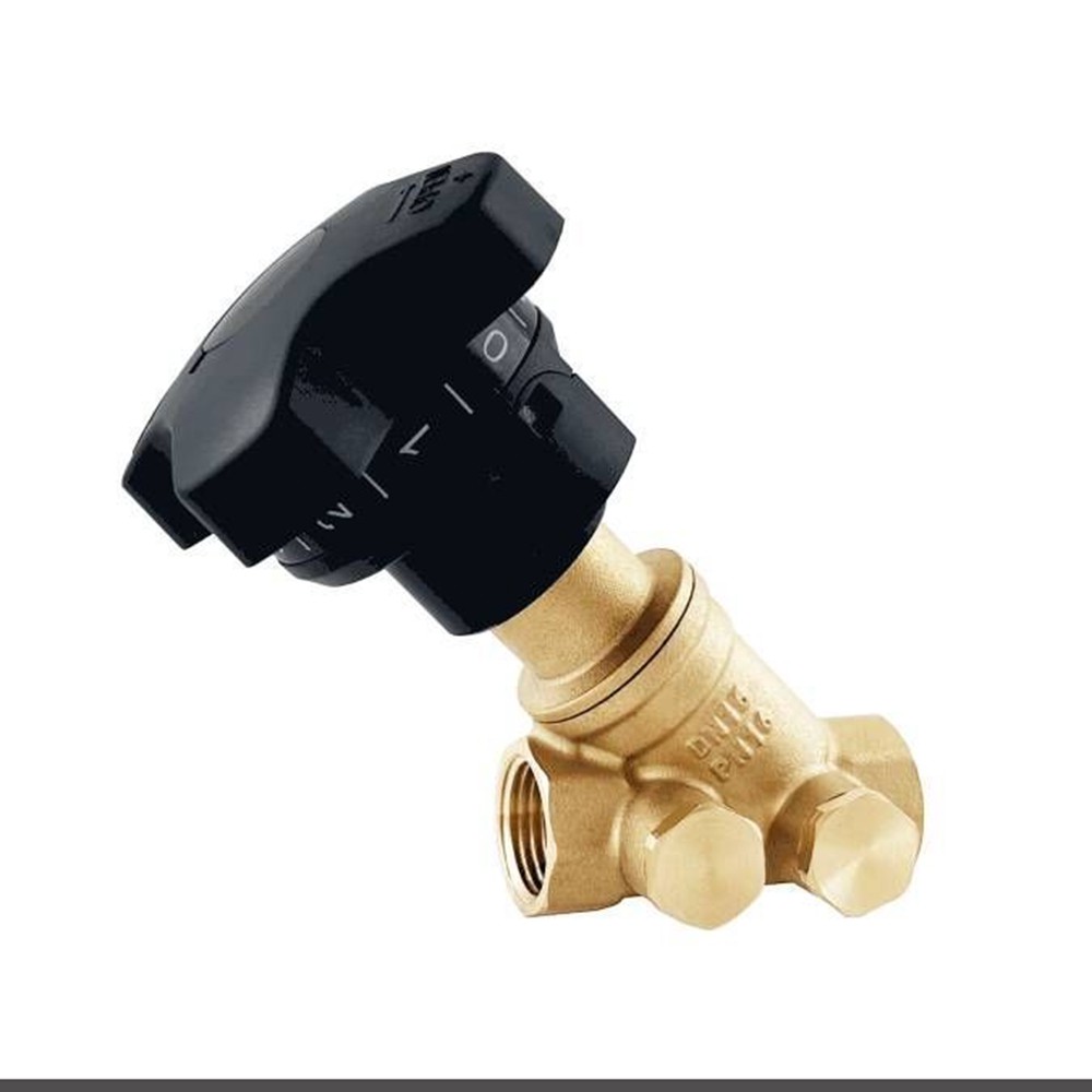 Клапан балансировочный ручной Benarmo латунный Ду15 Ру16 Kvs 2.94 НС-1725844