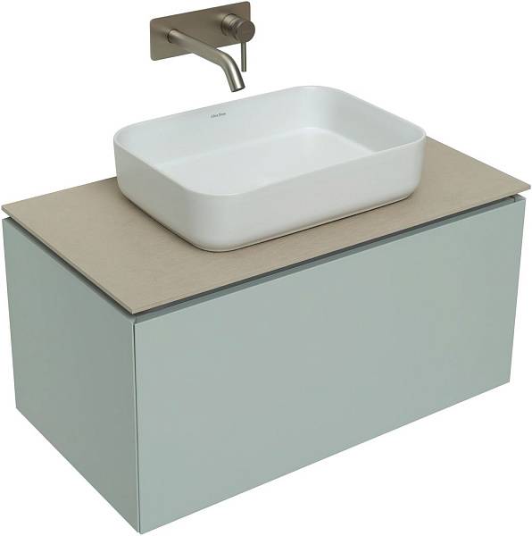 Тумба под раковину Allen Brau Infinity 85 см серый 1.21002.PWM