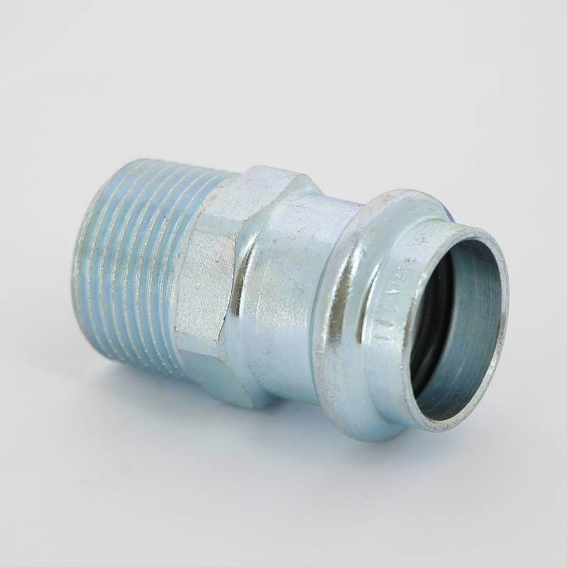 Муфта переходная пресс-Н Viega Prestabo Labs-free оцинкованная сталь 22х3/4 714994