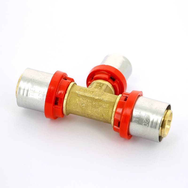 Тройник пресс Tiemme 20х16х20 мм 1650008