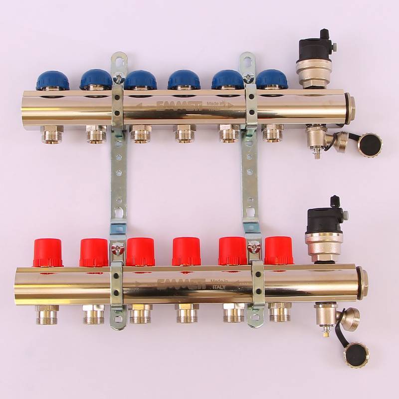 Коллекторная группа Emmeti TOPWAY 1xM24x19 6 выходов 01298688