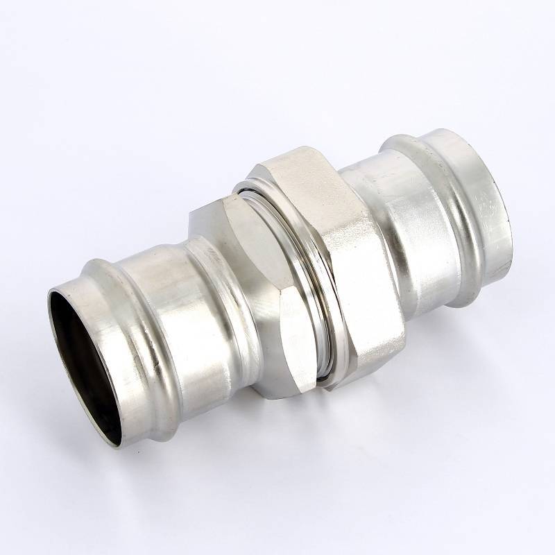 Разъемное соединение Viega Sanpress Inox 2363 пресс-пресс с плоской прокладкой 54 мм 437442