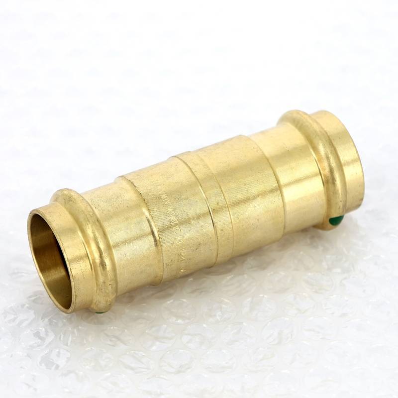 Муфта надвижная пресс Viega Sanpress 28 мм бронза 122133