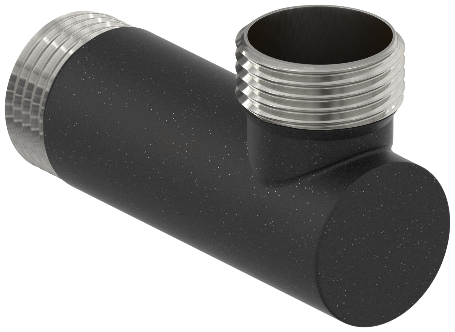 Уголок переходной Сунержа НР G 1 / НР G 1 темный титан муар матовый 15-1506-1010