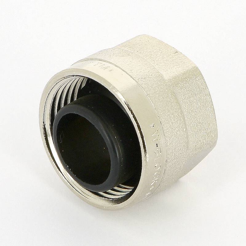 Соединитель для медных труб обжимной Tiemme Евроконус 15 мм х 3/4 1440008