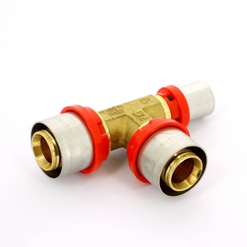 Тройник пресс Tiemme 26х26х16 мм 1650127