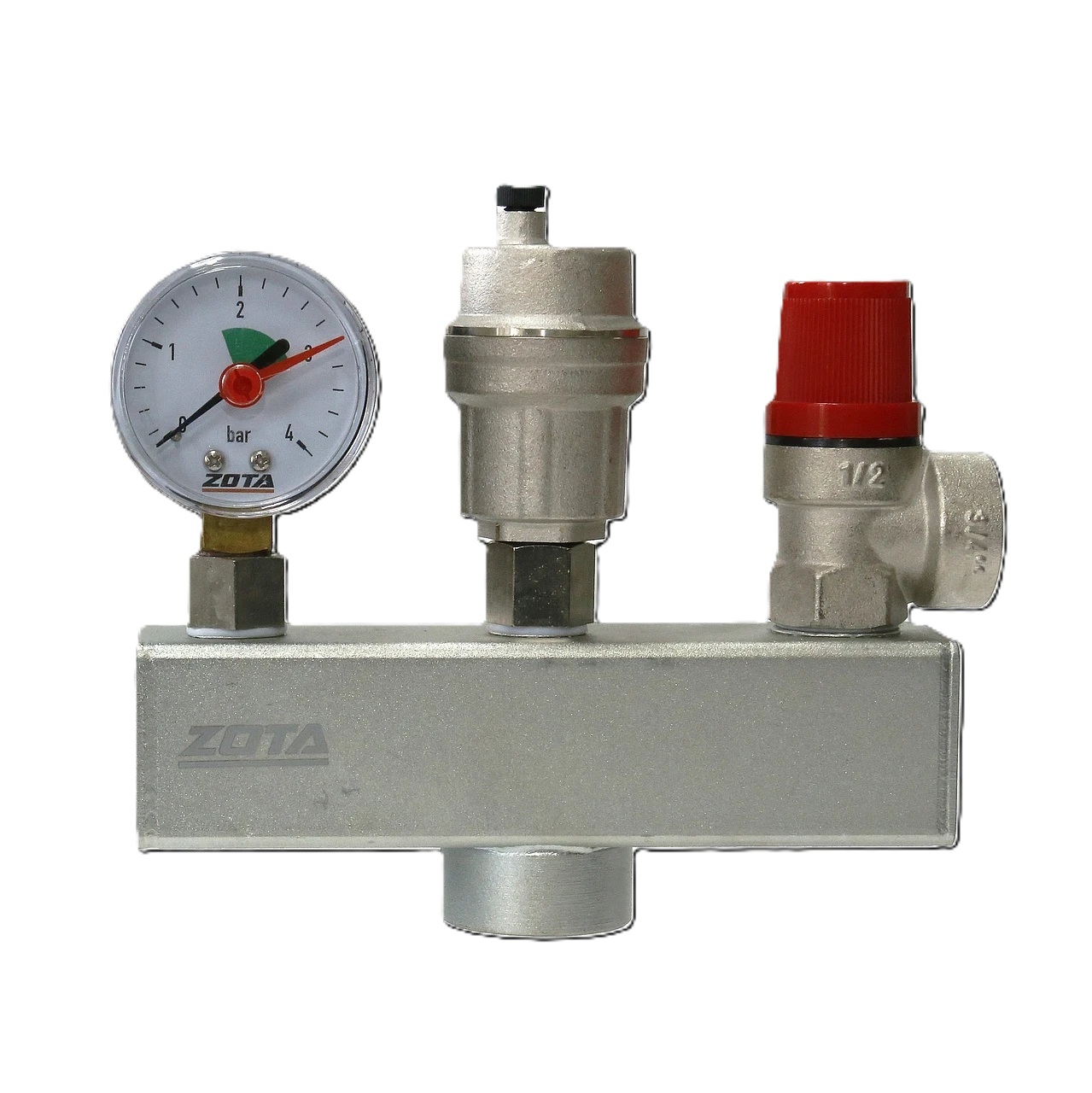 Группа безопасности котла ZOTA 1 3 бар никель 00-00001798