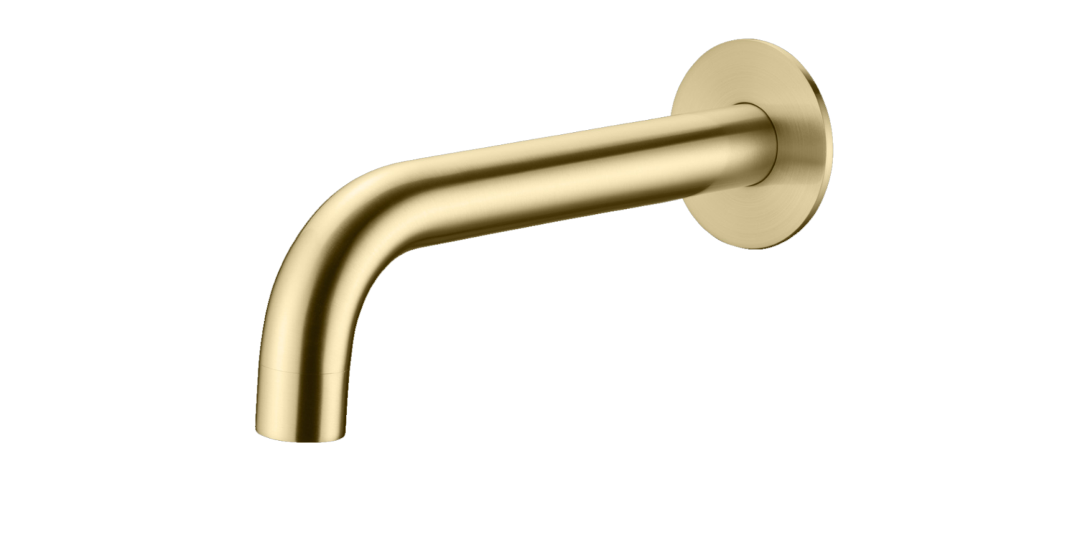 Излив настенный Boheme Fusion 19.1 см матовое золото 625-MG