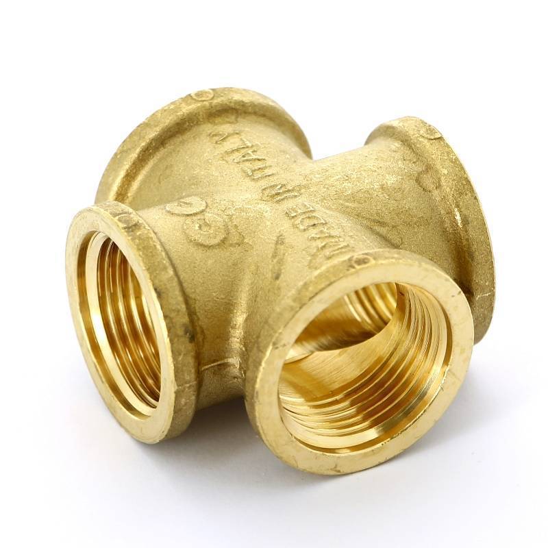 Крестовина латунная Uni-Fitt 1 ВР 619G4444