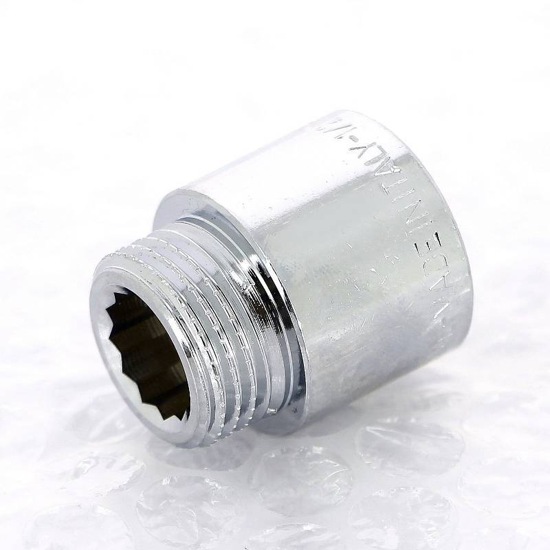 Удлинитель хромированный Tiemme 1/2 x 20 мм НВ 1500060