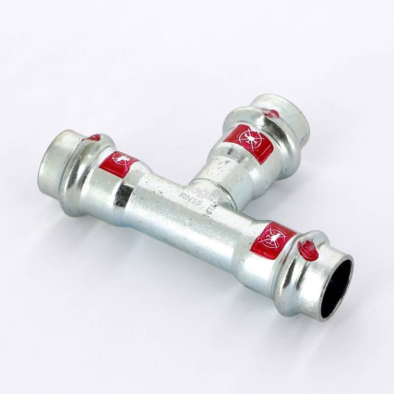 Тройник пресс Prestabo Viega 15 мм 558611