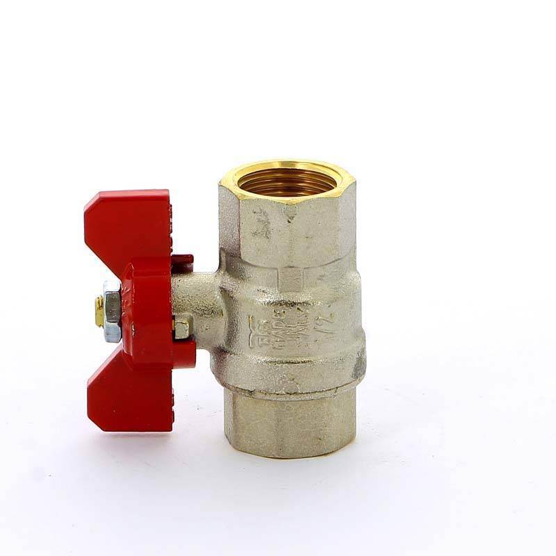 Кран шаровой Tiemme SCIROCCO 1/2 ВВ бабочка 2310010