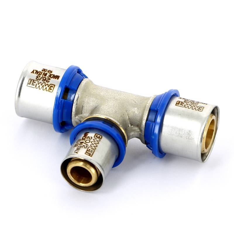 Тройник пресс EMMETI 20х32х20 мм 28101503