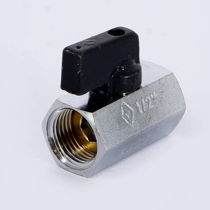 Кран шаровой мини Bugatti Kansas 800 1/2 вн-вн флажок 08000015