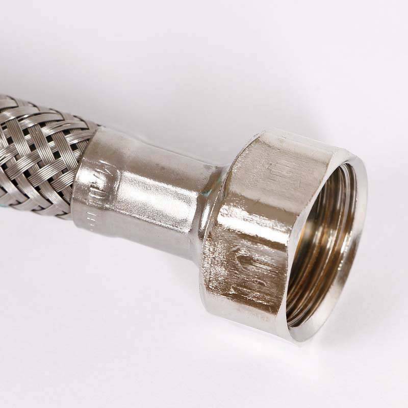 Гибкая подводка для воды Uni-Fitt DN 8 1/2 ВВ 120 см нержавеющая сталь 500S2012