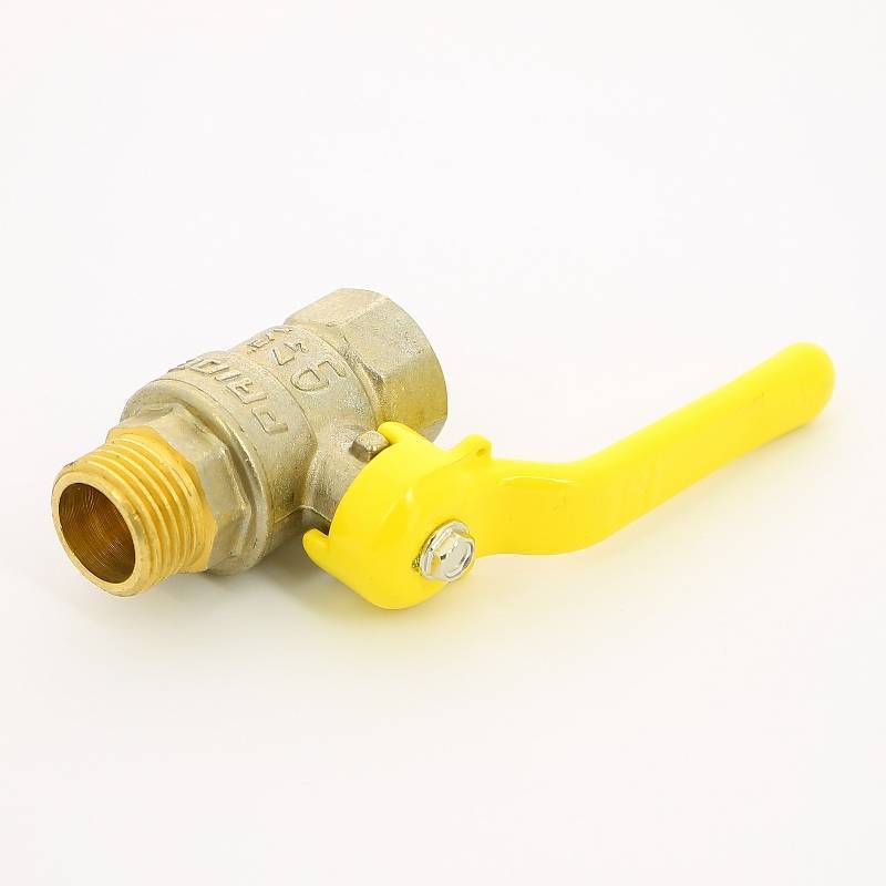 Кран шаровой для газа LD Pride 1/2 НВ полнопроходной рычаг 47.353.15