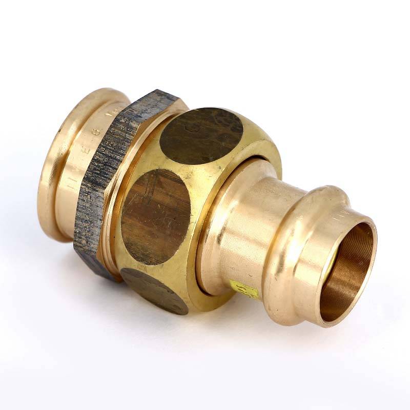 Муфта разъемная Viega Profipress G 22х3/4 пресс-В с плоским уплотнением 379346