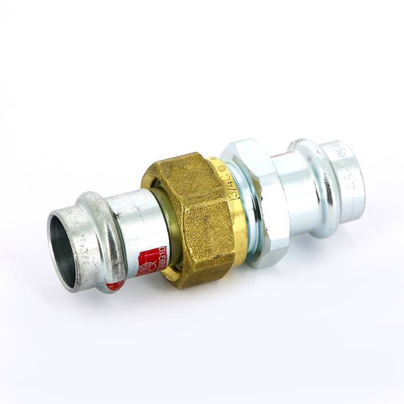 Муфта разъемная Viega Prestabo 18 мм пресс оцинкованная сталь 559311