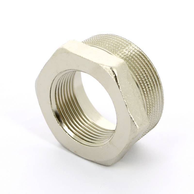 Футорка никелированная Tiemme 2x1 1/4 НВ 1500363