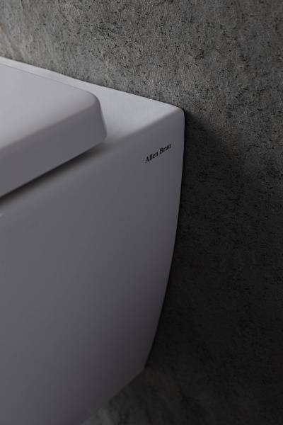 Унитаз подвесной Allen Brau Liberty с сиденьем-крышкой белый 4.32003.20