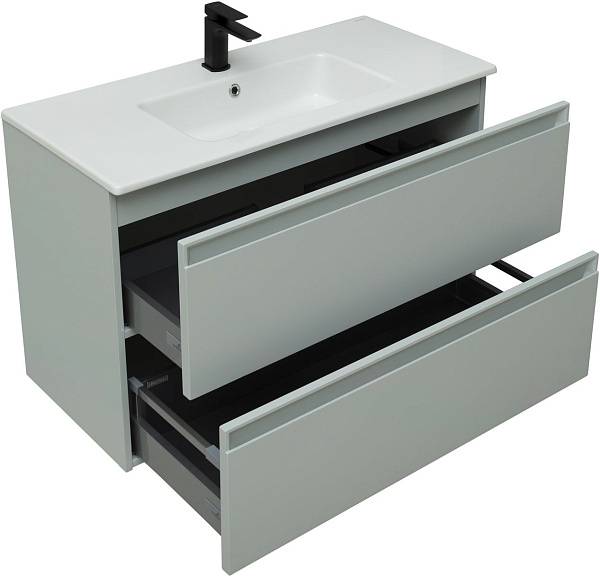 Тумба под раковину Allen Brau Eclipse 100 см серый 1.E1003.PWM