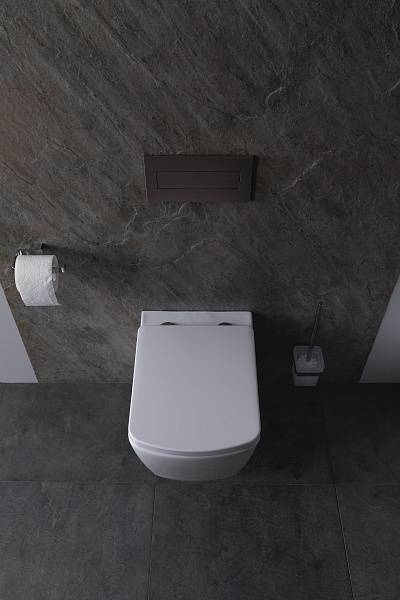 Унитаз подвесной Allen Brau Liberty с сиденьем-крышкой белый 4.32003.20