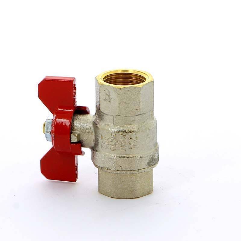 Кран шаровой Tiemme SCIROCCO 1/2 ВВ бабочка 2310010