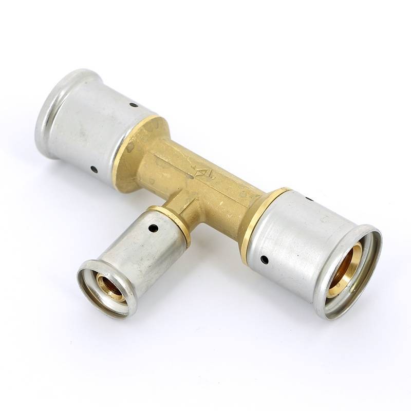 Тройник пресс HENCO 26х16х26 мм 10P-261626