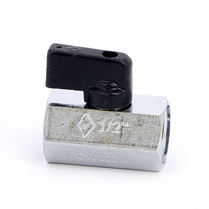 Кран шаровой мини Bugatti Kansas 800 1/2 вн-вн флажок 08000015