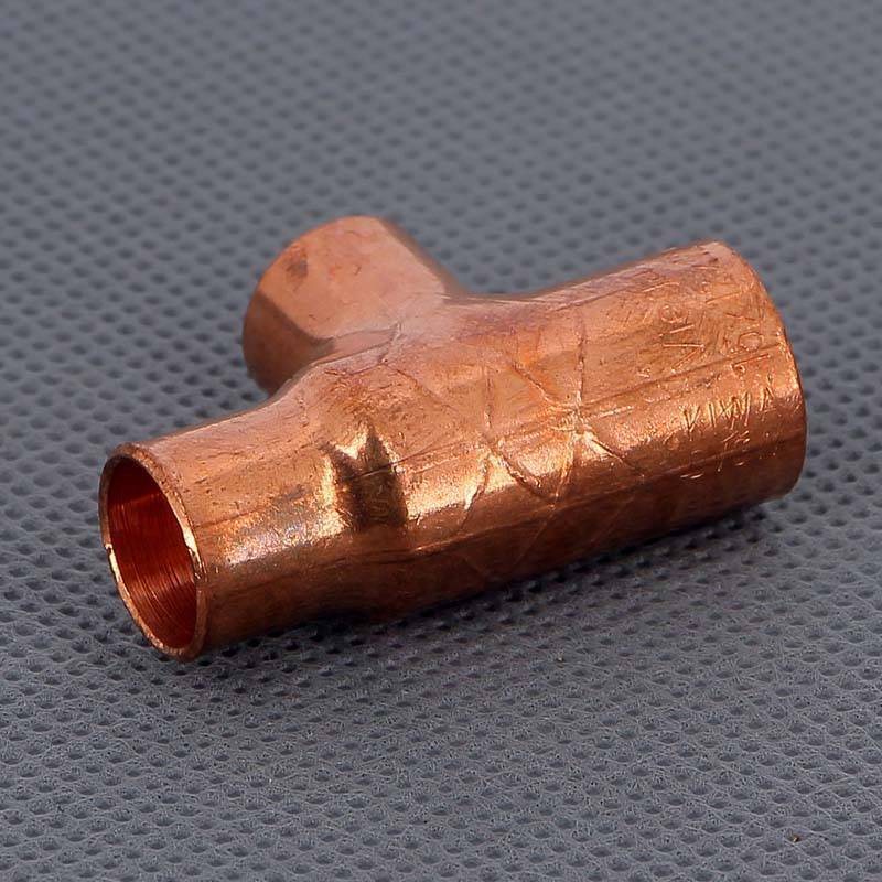 Тройник медный под пайку Viega 15х12х12 мм 103569