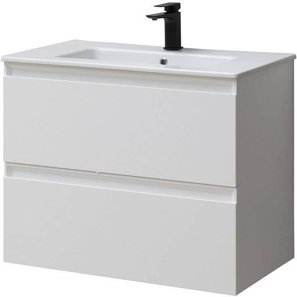 Тумба под раковину Allen Brau Eclipse 80 см белый матовый 1.E1002.WM