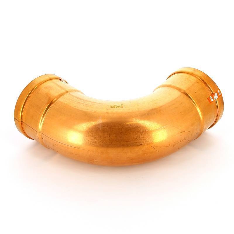 Угол-вставка 45° пресс Viega Profipress XL 108 мм медь 476953