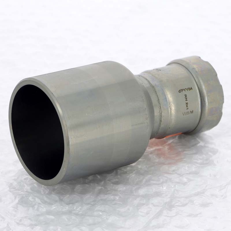 Муфта-вставка пресс Viega Megapress 2x1 оцинкованная сталь 695514