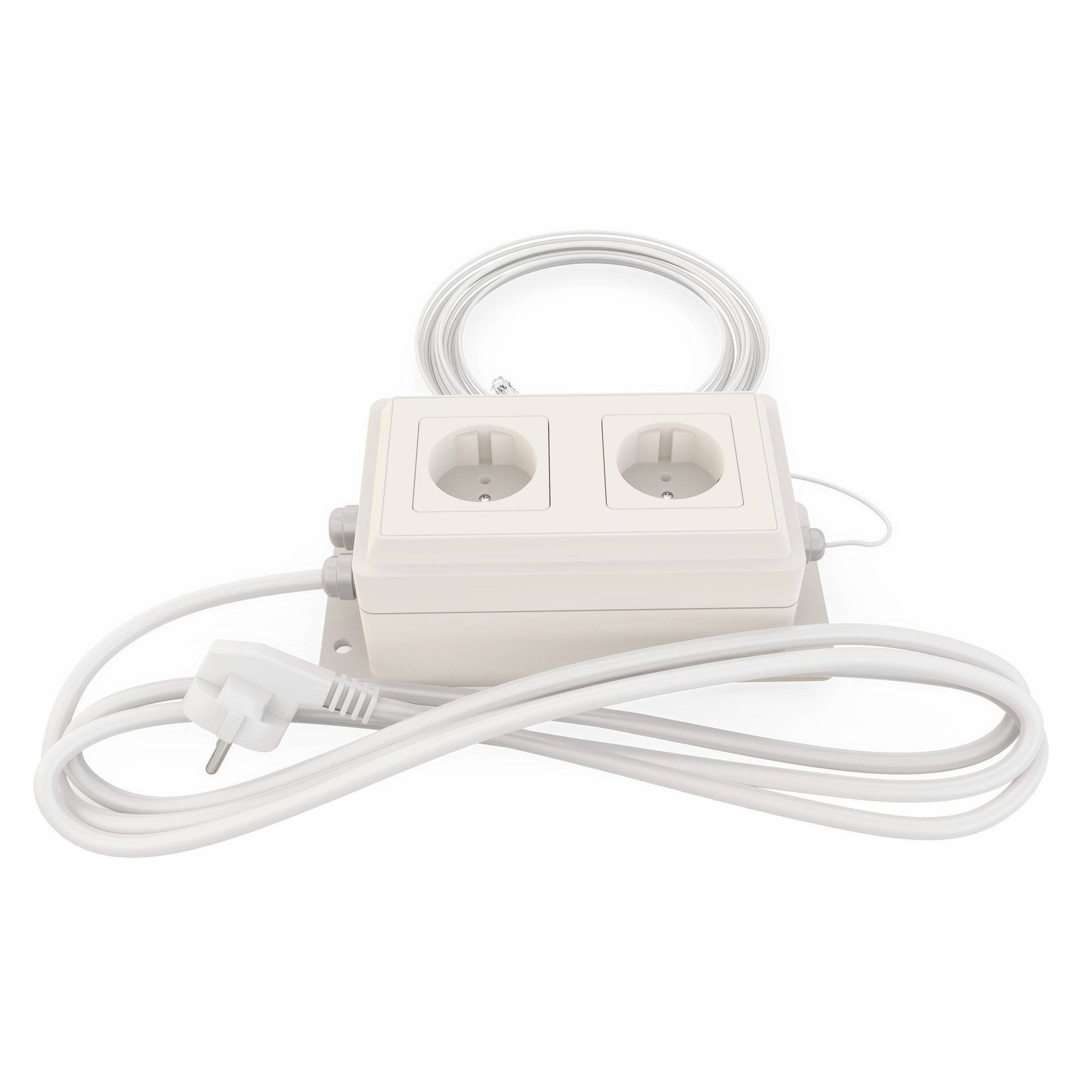 Блок управления 2-мя розетками ectoControl RS485 Modbus ES-SOMB-02