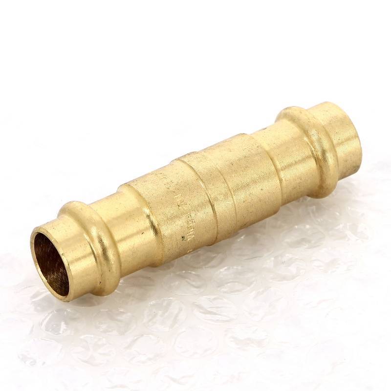 Муфта надвижная пресс Viega Sanpress 15 мм бронза 119485