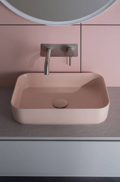 Раковина Allen Brau Fantasy 50 см розовая 4.11021.SM