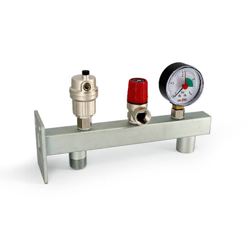 Группа безопасности котла с консолью для расширительного бака Uni-Fitt 3/4 255S3230