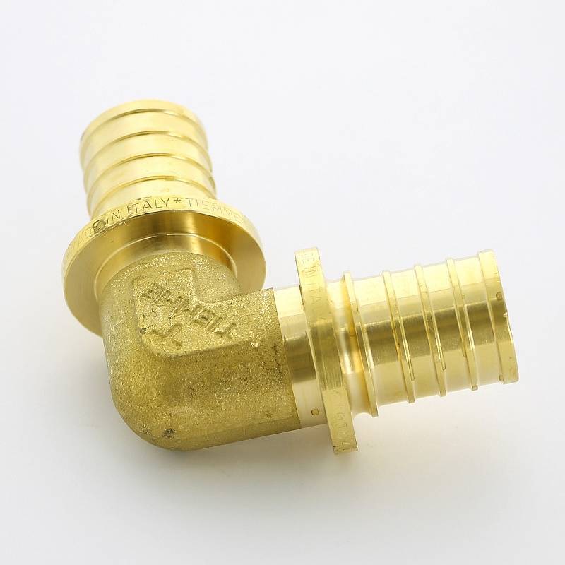 Угол аксиальный Uni-Fitt 32 мм латунь 743G9900