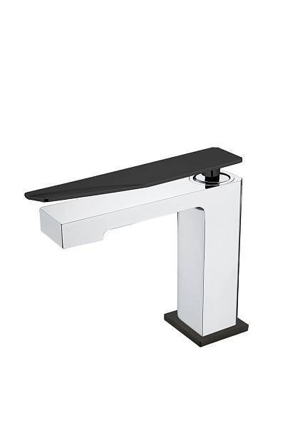 Смеситель для раковины Boheme Q хром/черный 141-CRB.2