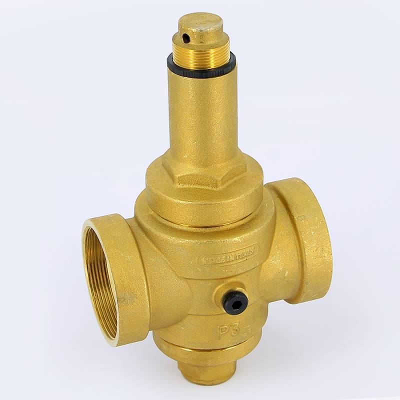 Редуктор давления Emmeti 2 1/2 ВВ с американками и отверстием под манометр 01060212