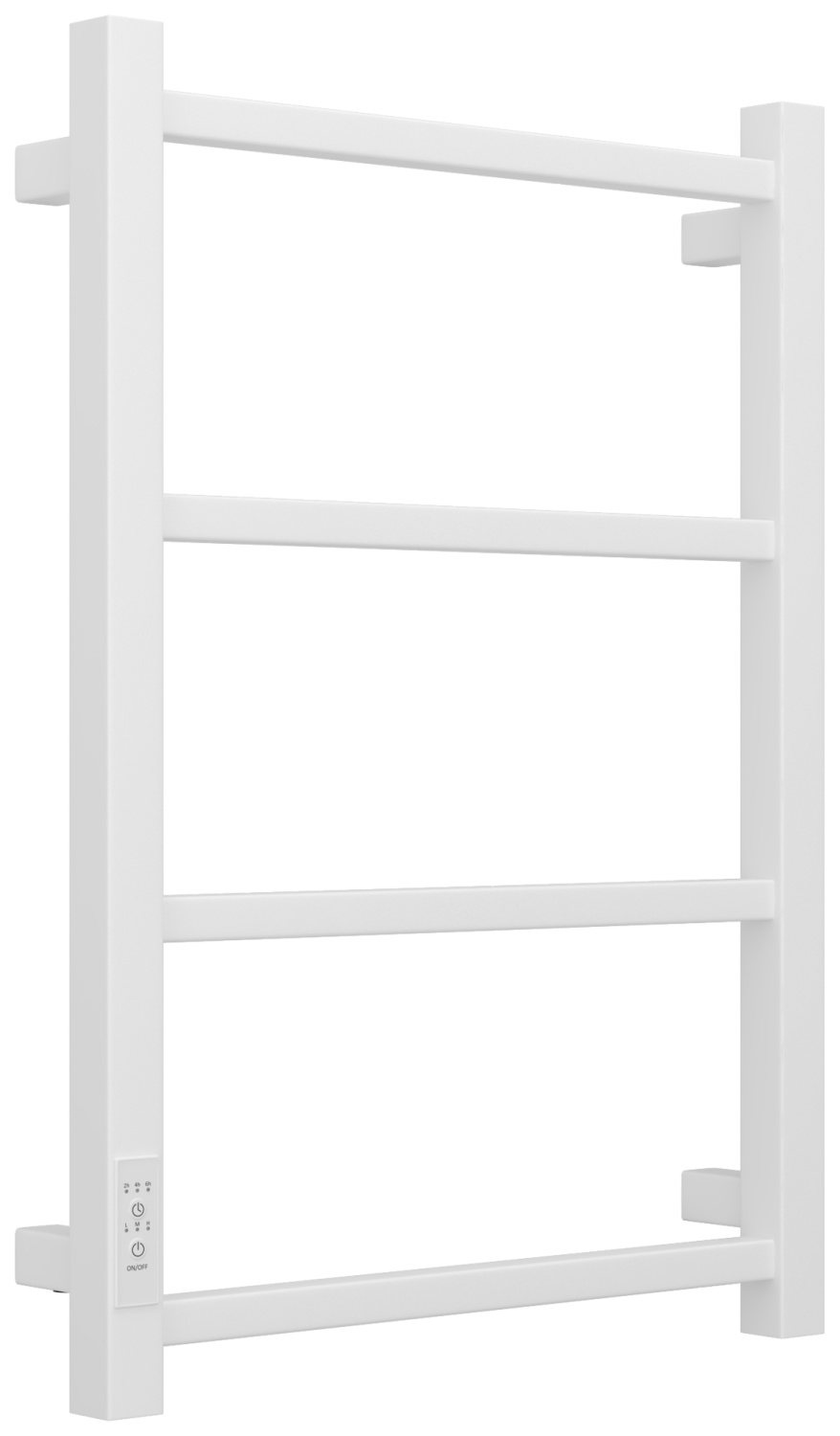 Полотенцесушитель электрический Стилье Формат 26 43x60 см белый матовый левый 30527-6040