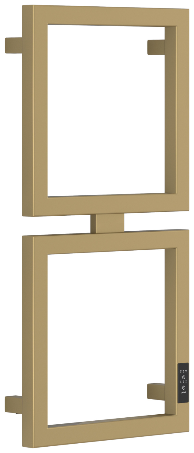 Полотенцесушитель электрический Сунержа Этюд 330x690 мм правый золотой шёлк матовый 32-0845-6030