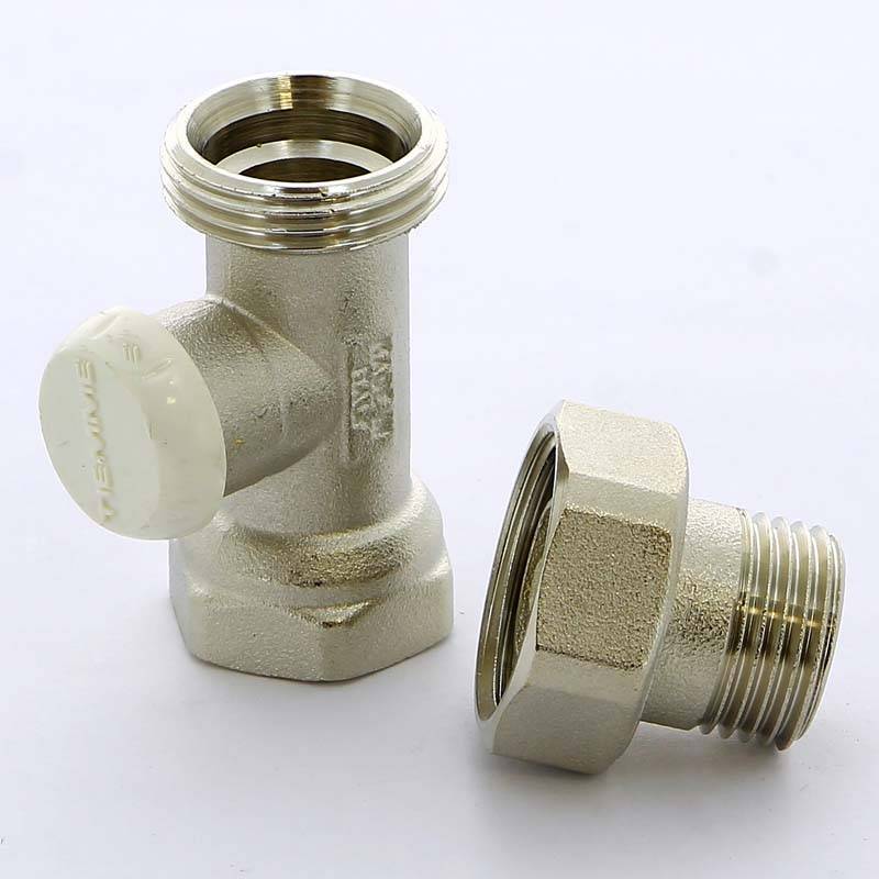 Вентиль радиаторный обратный прямой Tiemme EXCEL 1/2 НВ 3230003