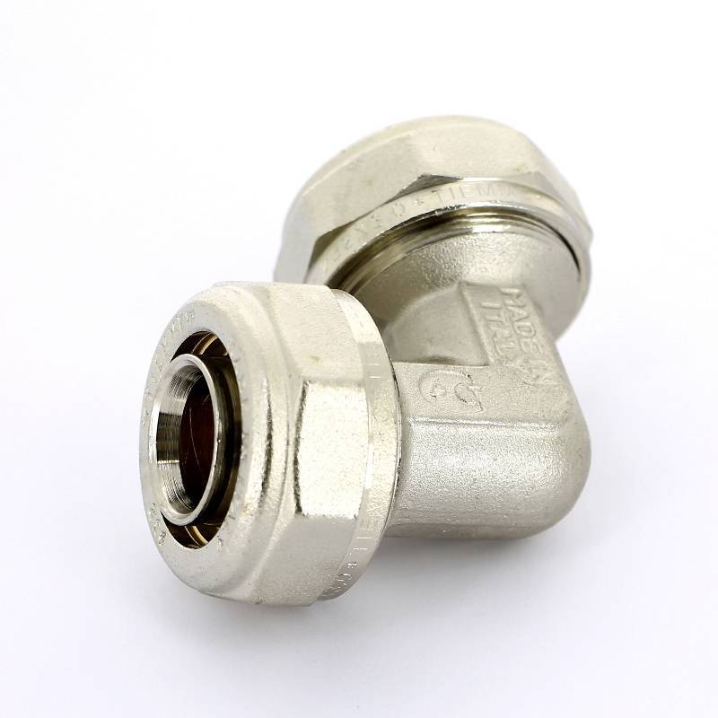 Угол обжимной Tiemme 1603 32 мм никелированный 1600036