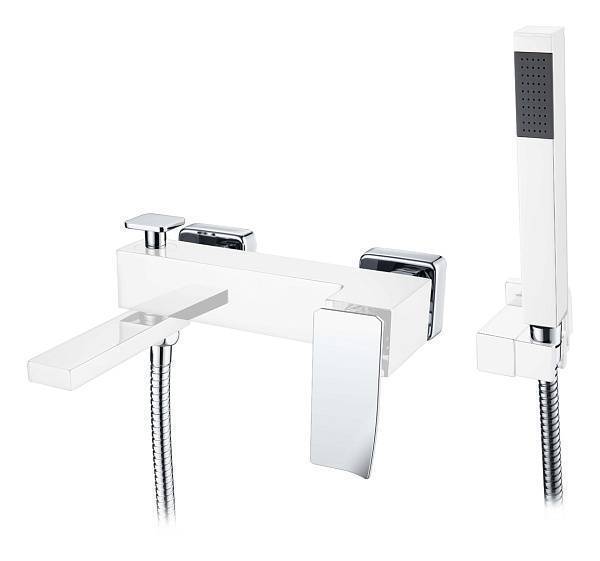 Смеситель для ванны с душем Boheme Q настенный хром 143-CRCR.2